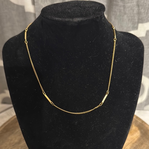 Monet Jewelry - Monet Gold Bar Accent Necklace